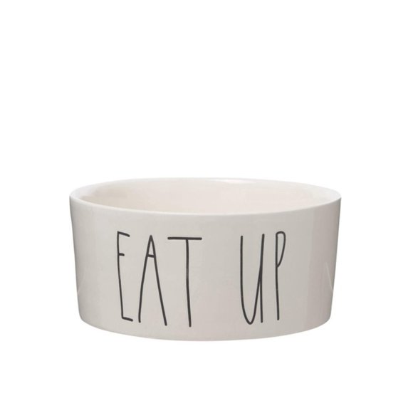 Rae Dunn Other - Rae Dunn Artisan Collection by Magenta 'EAT UP' 6" Pet Bowl